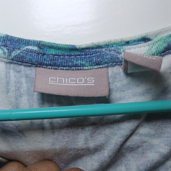 Chico's Multicolor Paisley Blouse - Picture 3 of 4